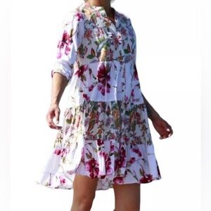 Dress Addict Floral Dress Tunic